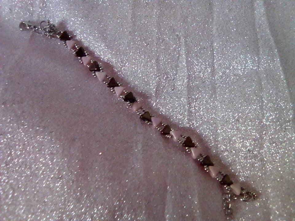 Bracelet perles verre PUCA