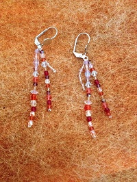 Boucles d'oreille percées