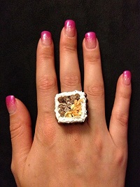 Bague réglable gourmandise