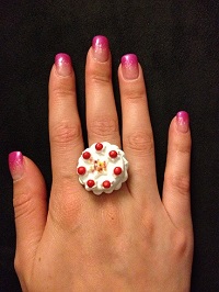 Bague réglable gourmandise